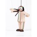 Gerlich Holzpuppe Indianer Netrefil
